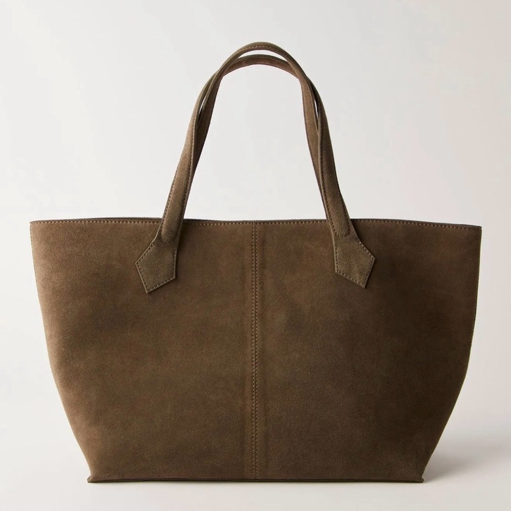 🎀Free people Avery East West Tote Dark Olive - Picture 1 of 2